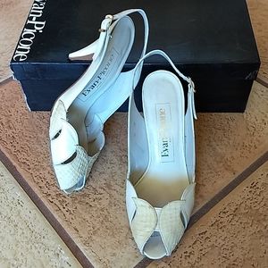 Evan-Picone Leather Heels